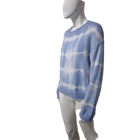 Elizabeth and‎ James Grungecore Women's Size Small Tie Dye Knit Ribbed Sweater - Picture 3 of 9
